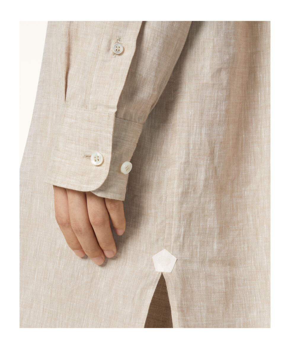Loro Piana Lora Dress In Pine Bark
