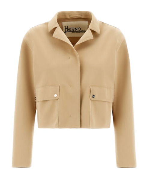Herno First-act Pef Jacket In Nude