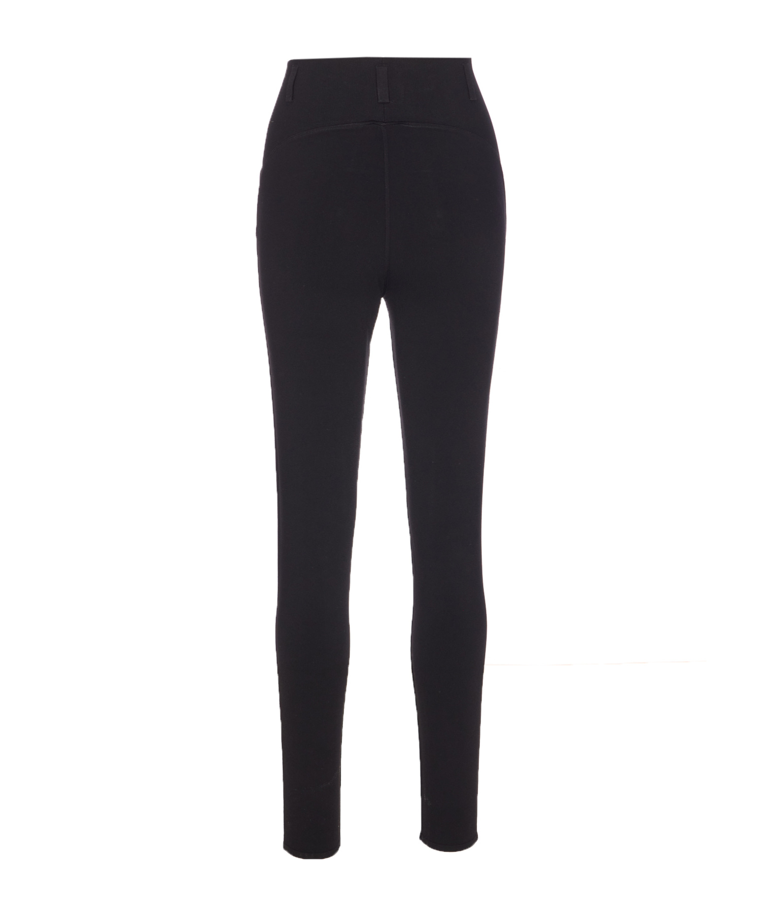 Alaïa Ribbed Leggings In Black