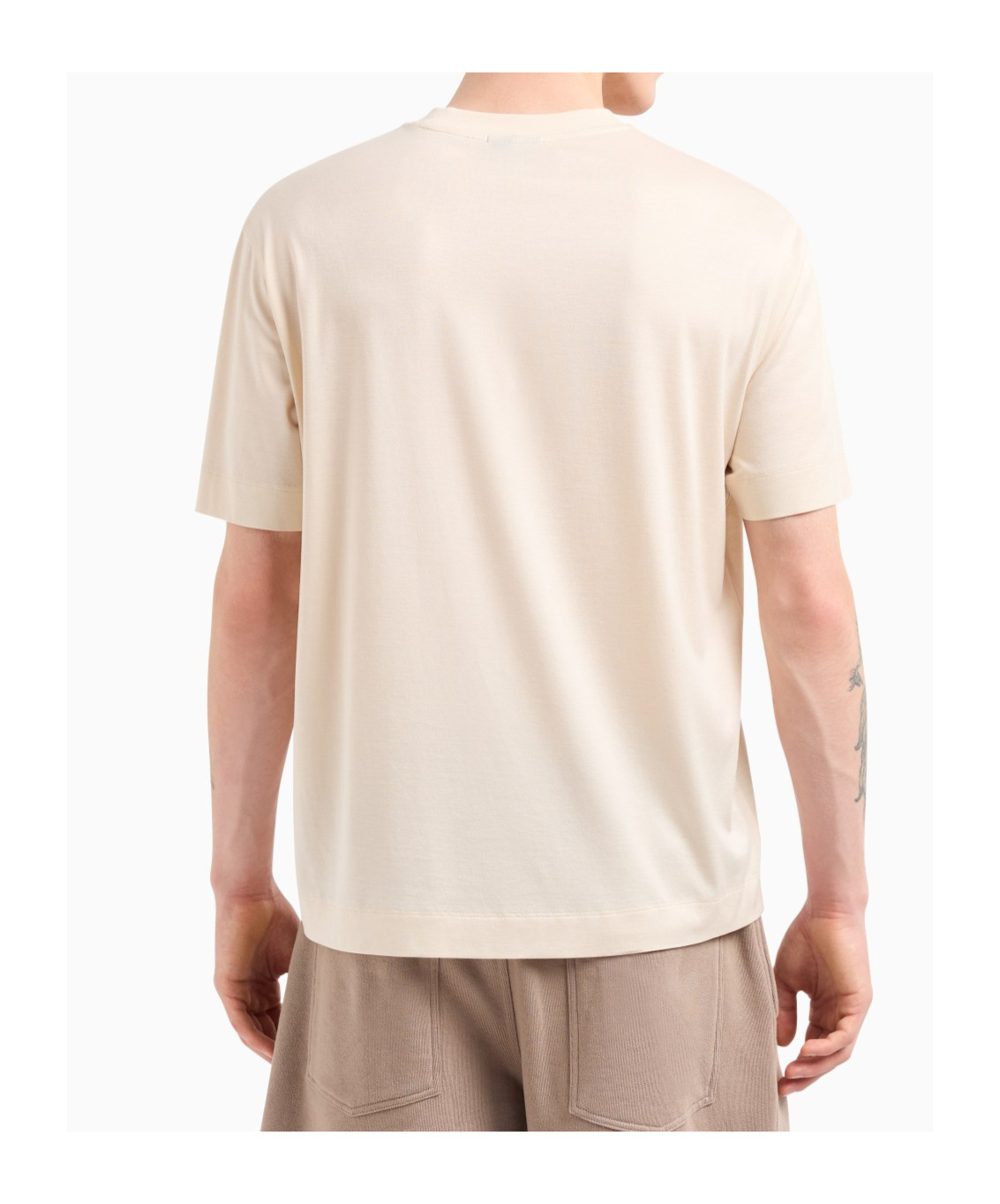 Emporio Armani Short-sleeved T-shirt In White