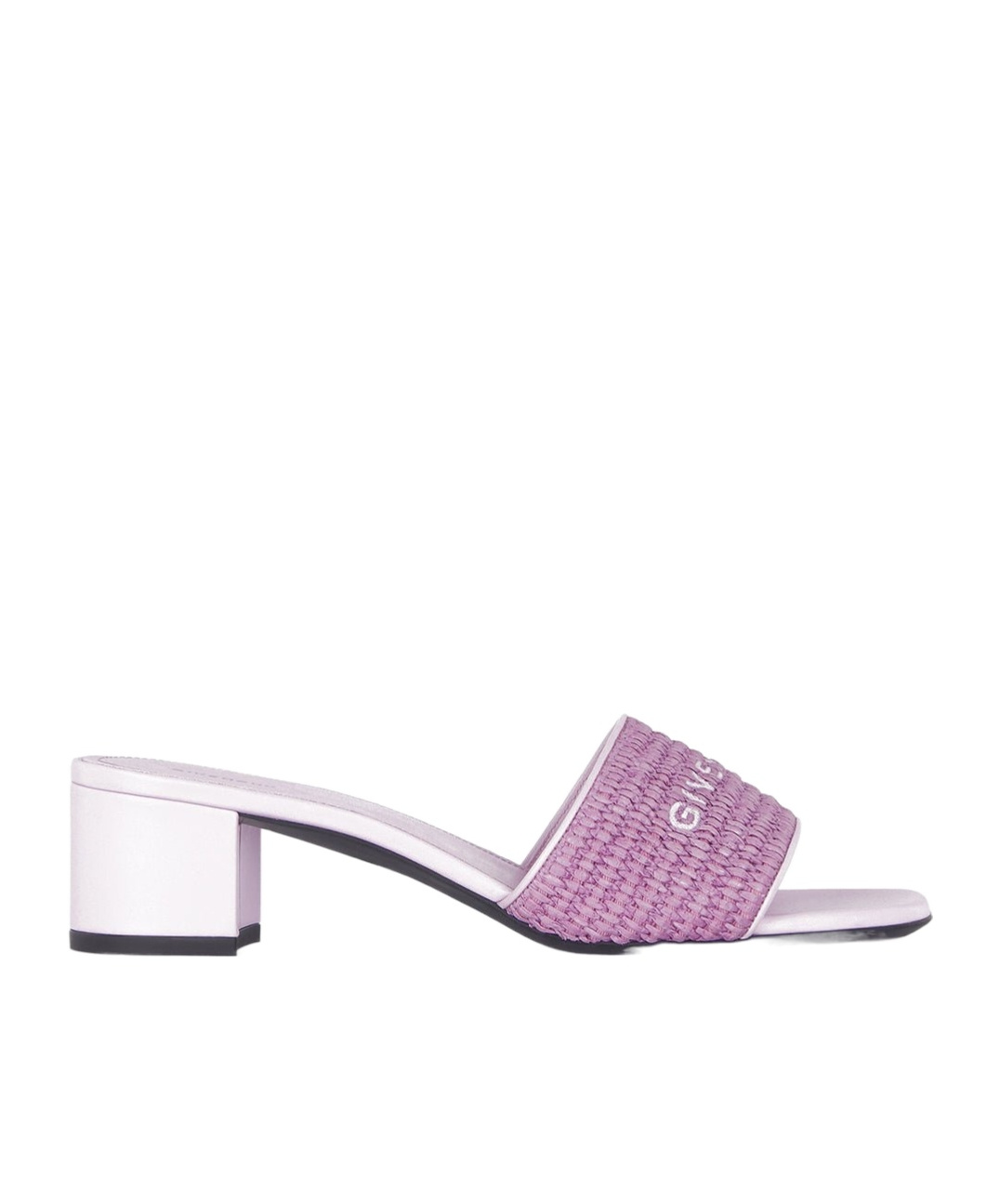 GIVENCHY 4G MULES IN RAFFIA