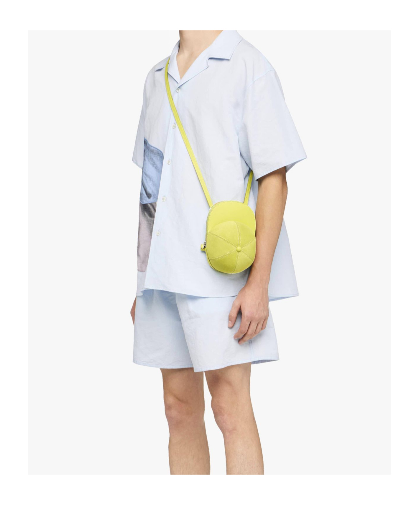 Jw Anderson Shoulder Bag Cap In Yellow