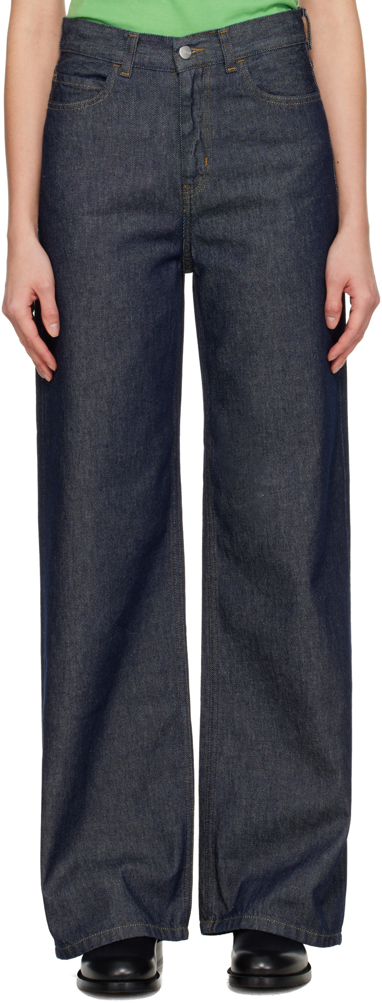 Carhartt W' Jane Pant In Blue