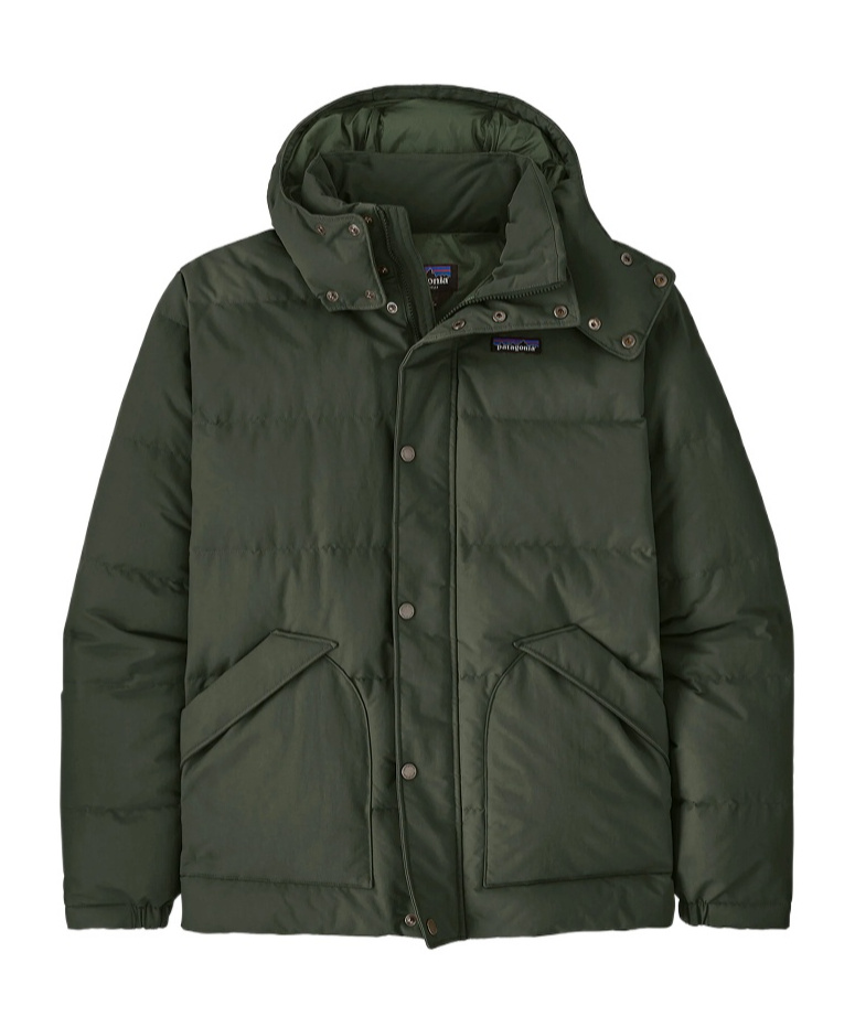 Patagonia Long-sleeved Hooded Casual Jacket In Green
