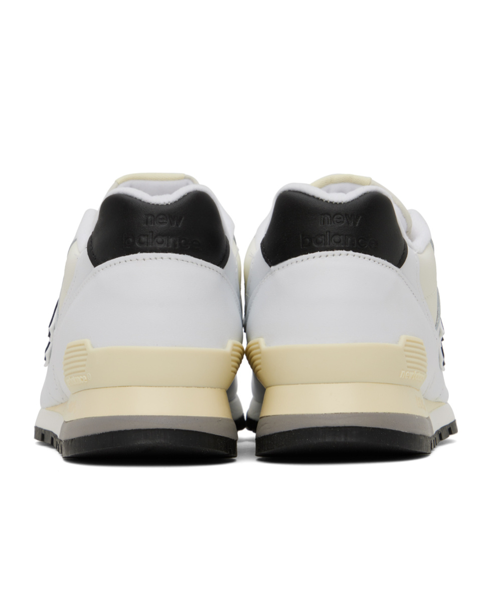 New Balance Round Head Lacing Casual Sneakers In White
