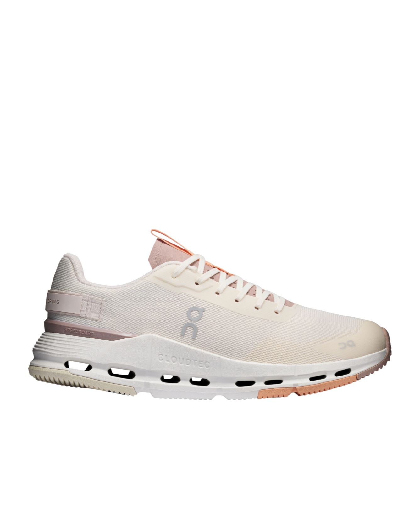 On Cloudnova Form 2 Sneakers In Oyster Color Ivory