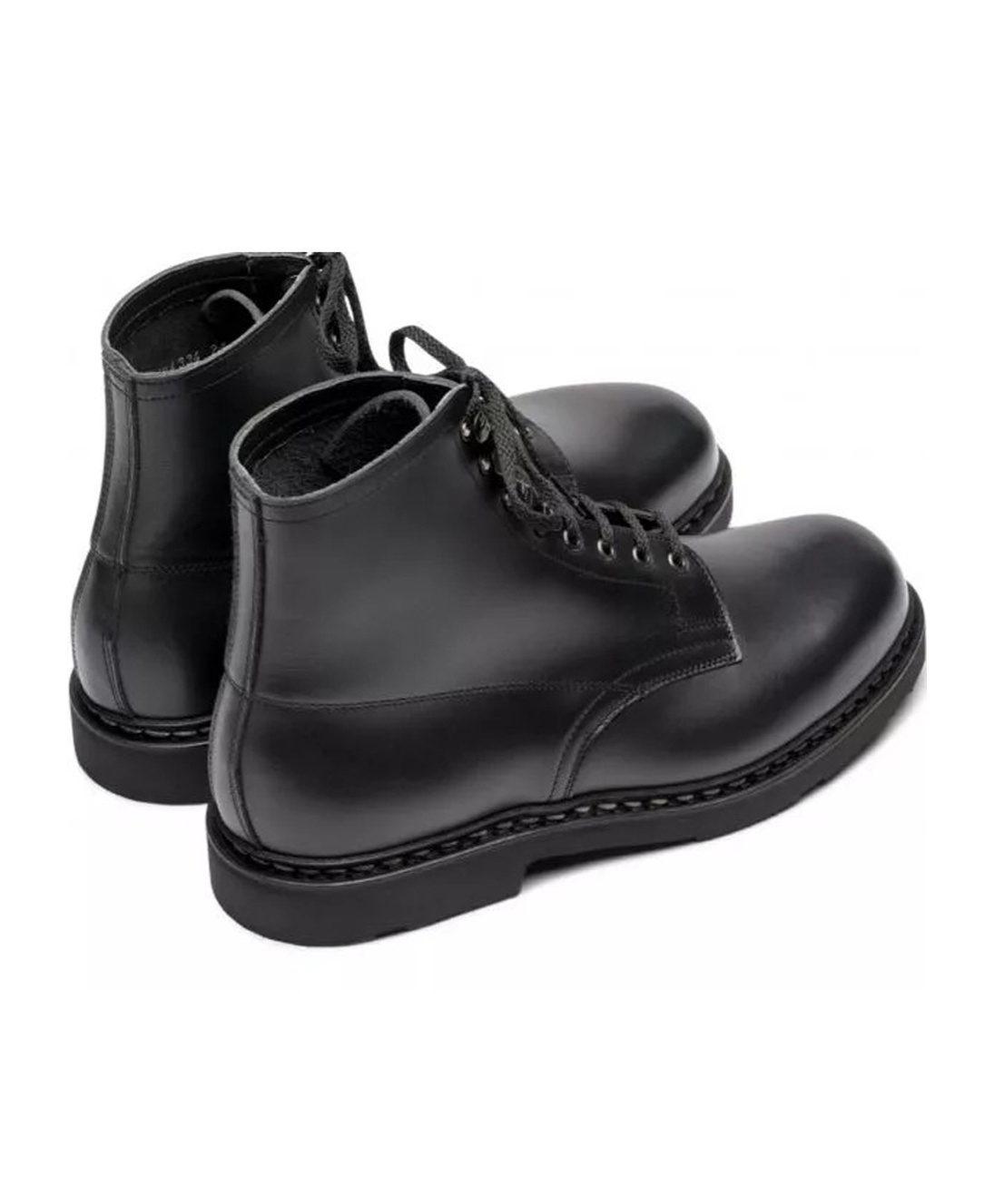 Paraboot Lace-up Ankle Boots In Black