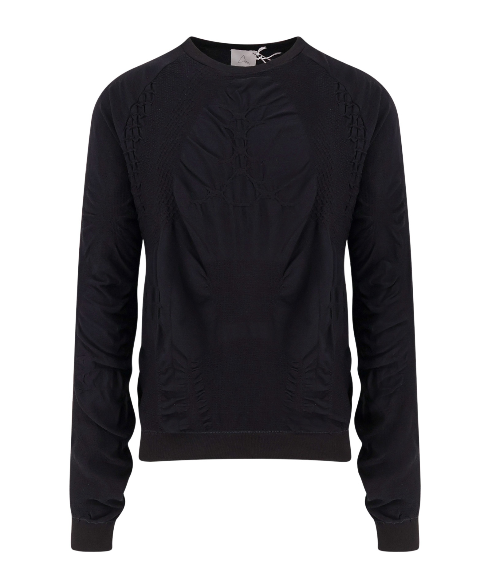 Roa Long-sleeved Sweater In Black