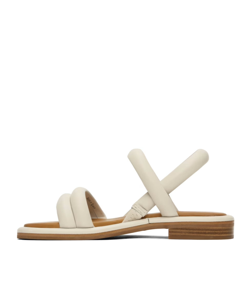 See By Chloé Off-white Suzan Flat Sandals In Nude