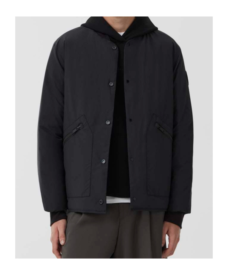 Canada Goose Double-sided Quilted Down Jacket In Black