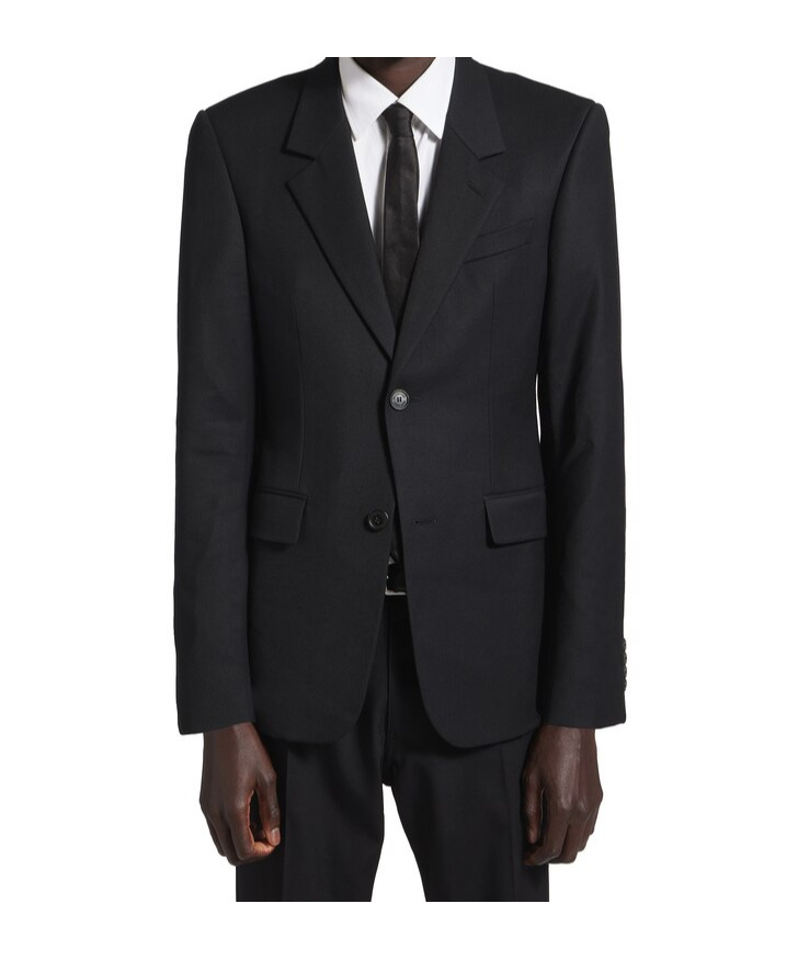 Balenciaga Men's Standard Tailored Jacket In New Black In Black