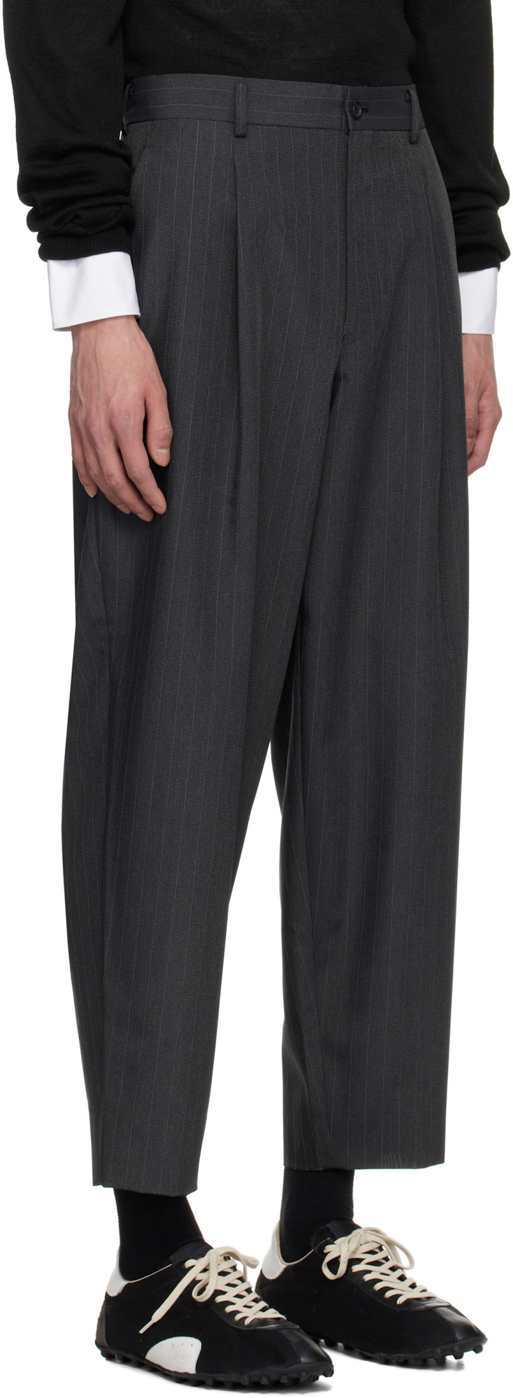 COMME DES GARÇONS BELT LOOPS SLACKS