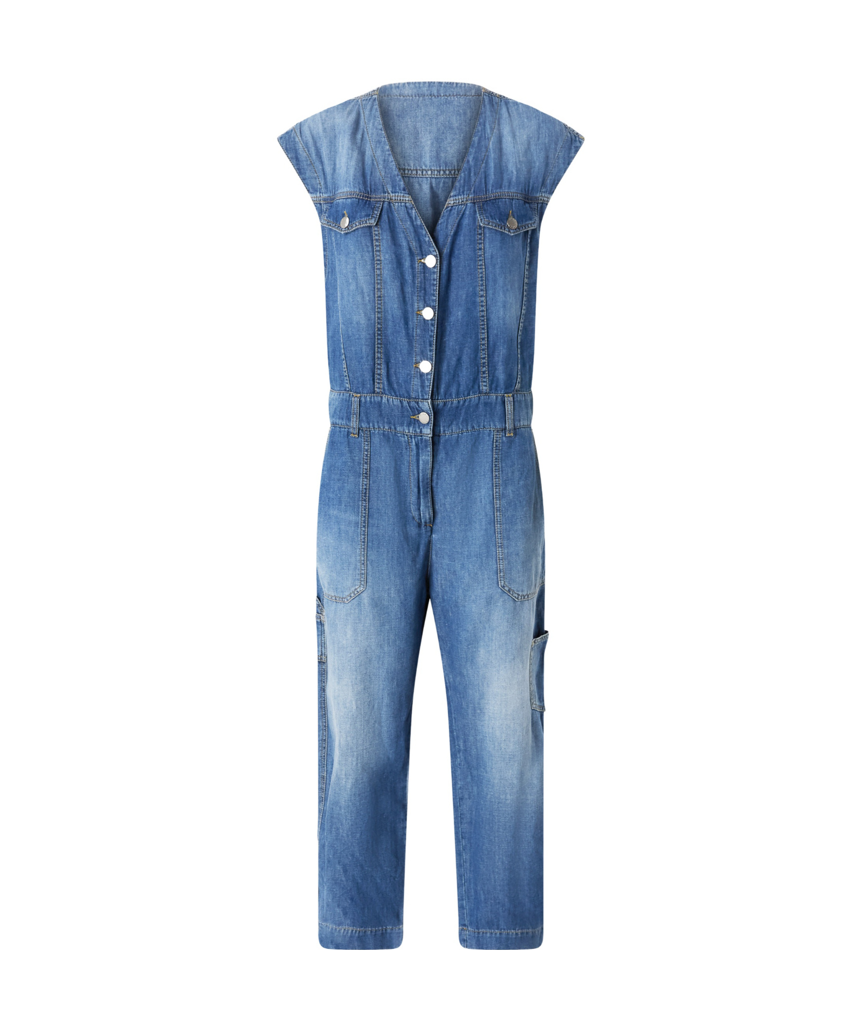 PINKO DENIM JUMPSUIT