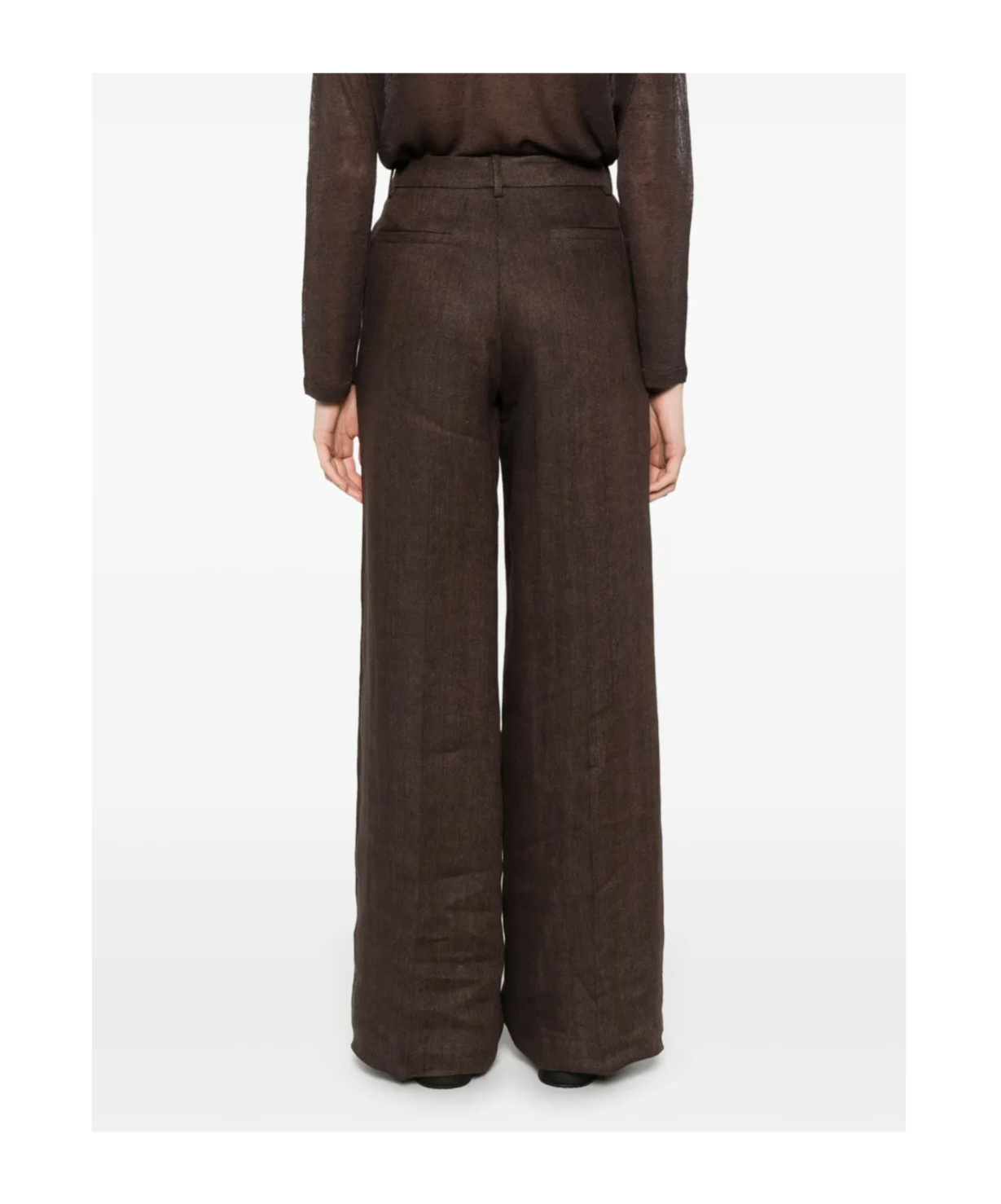 Shop P.a.r.o.s.h Linen Trousers