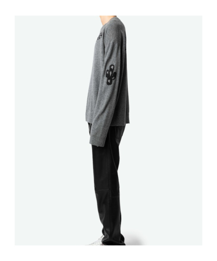Zadig & Voltaire Long-sleeved Wool Cashmere Sweater