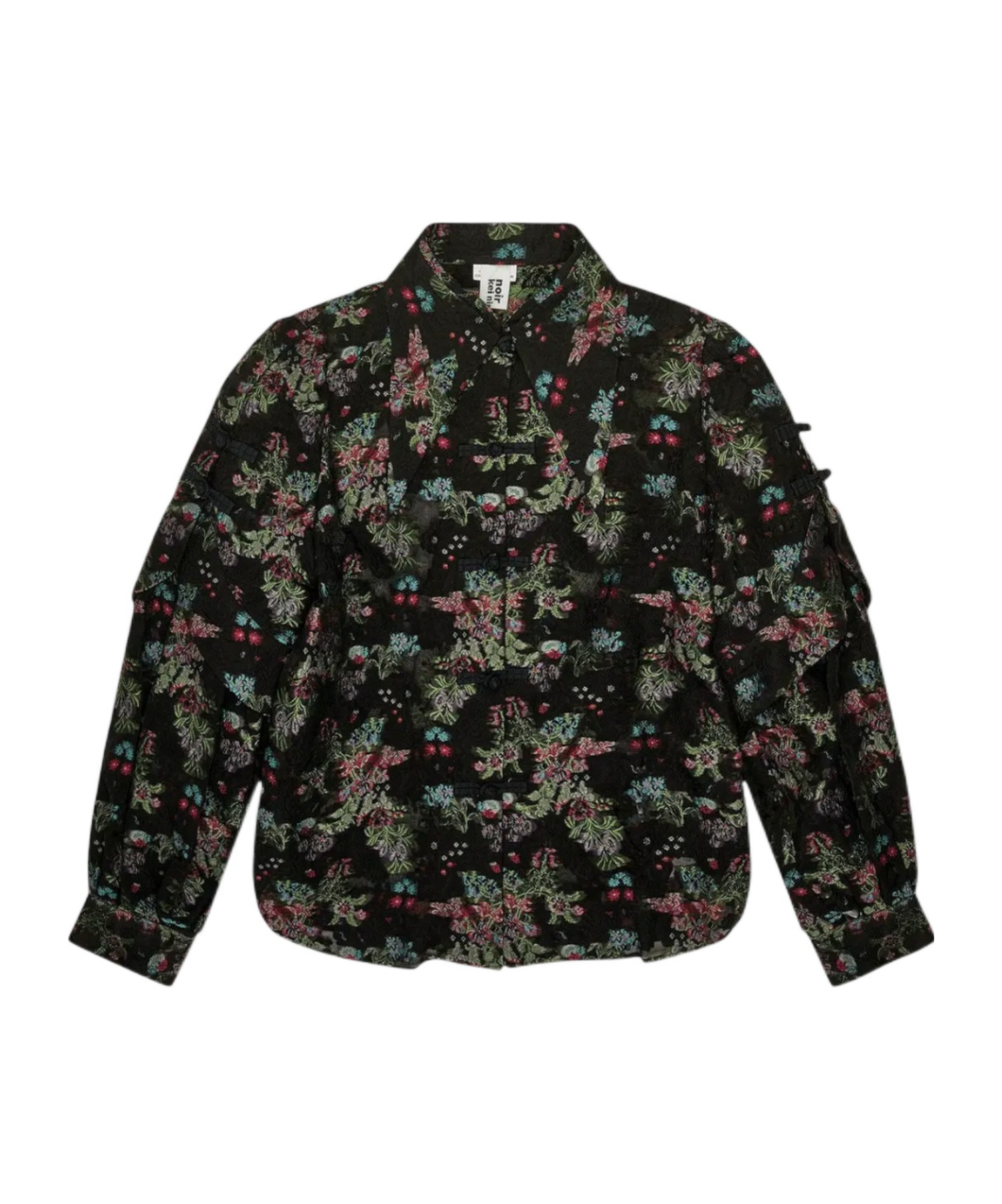 Comme Des Garçons Long Sleeve Shirt In Multi