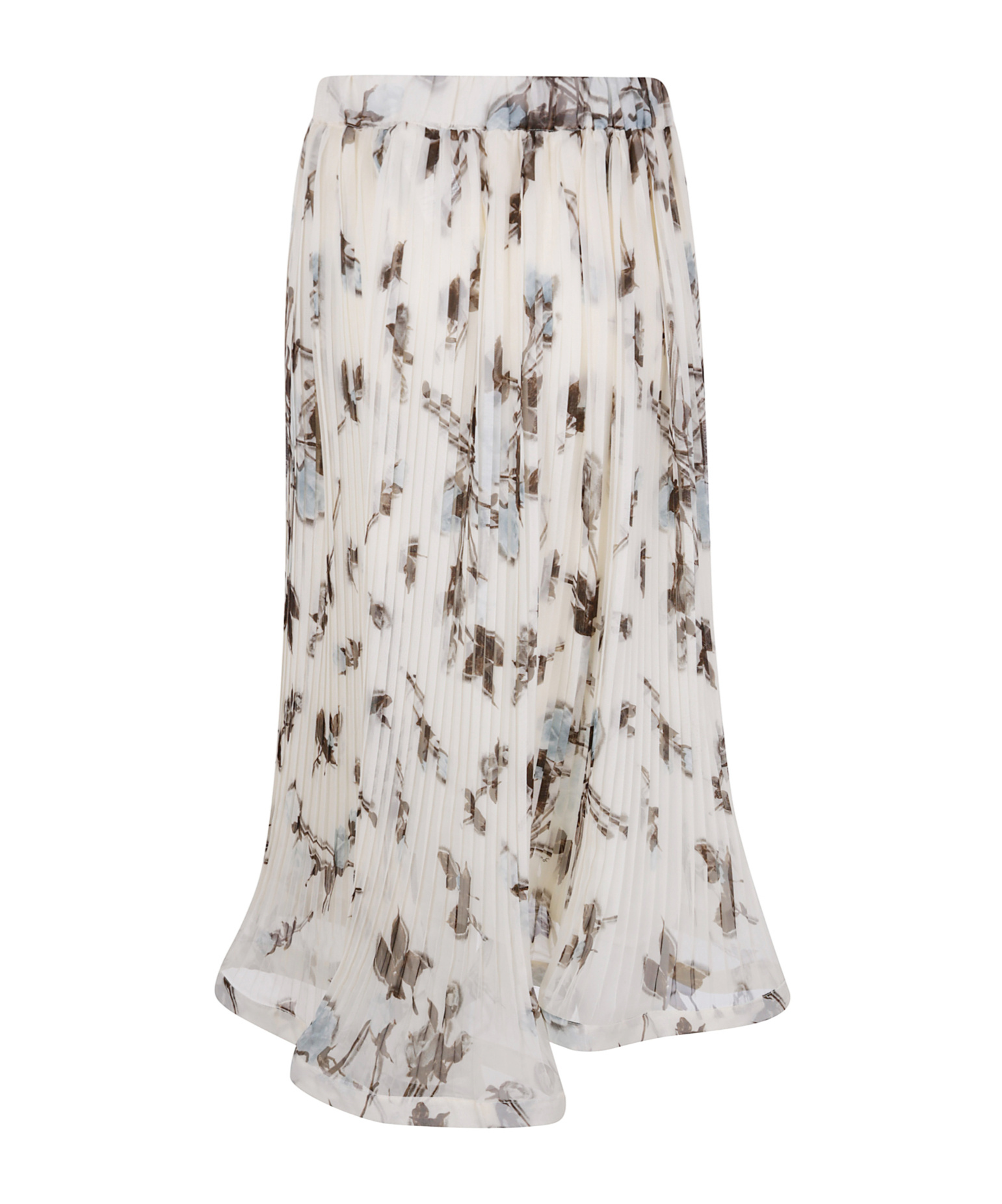 P.a.r.o.s.h P. A.r. O.s. H. Chifon Poly Fantasy Skirt In Multi