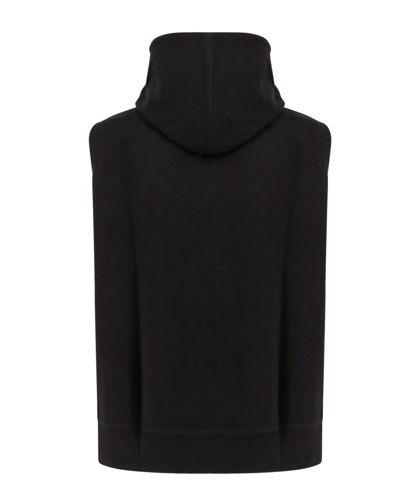 Brunello Cucinelli Sweatshirt Vest In Black