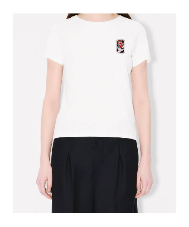Kenzo ' City' T-shirt In Cotton In White