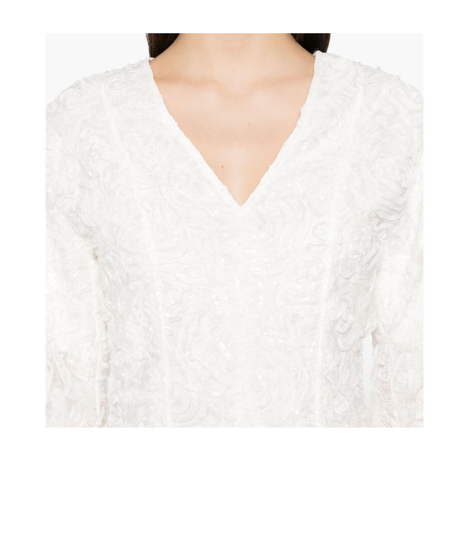 Shop Baum Und Pferdgarten Amyna Mini Dress In White