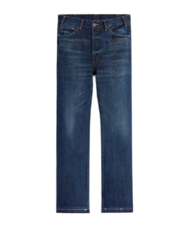 Celine Belt-loop Jeans In Blue