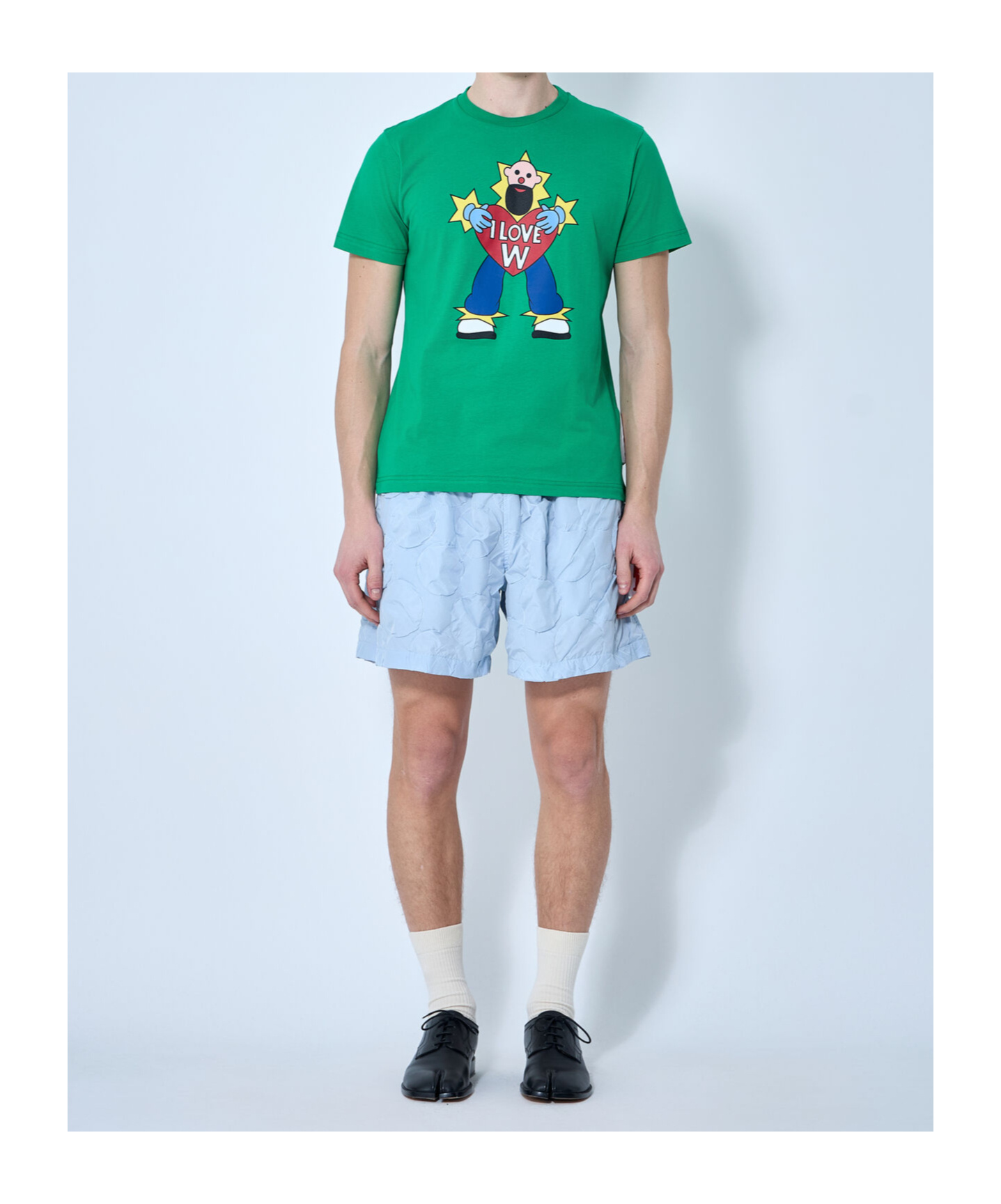 Walter Van Beirendonck Logo Motif T-shirt In Green