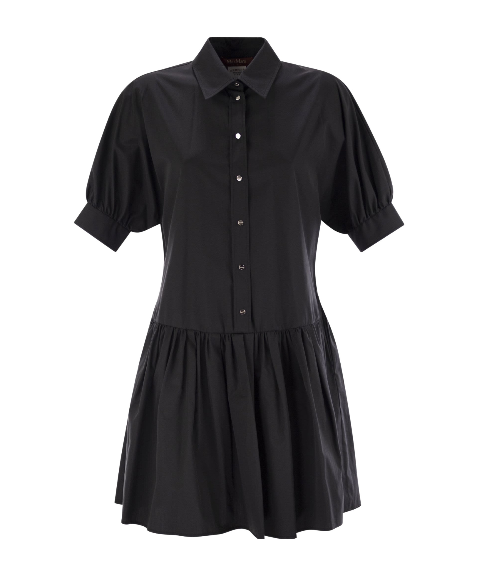 Max Mara Studio Caronte Poplin Chemisier Dress
