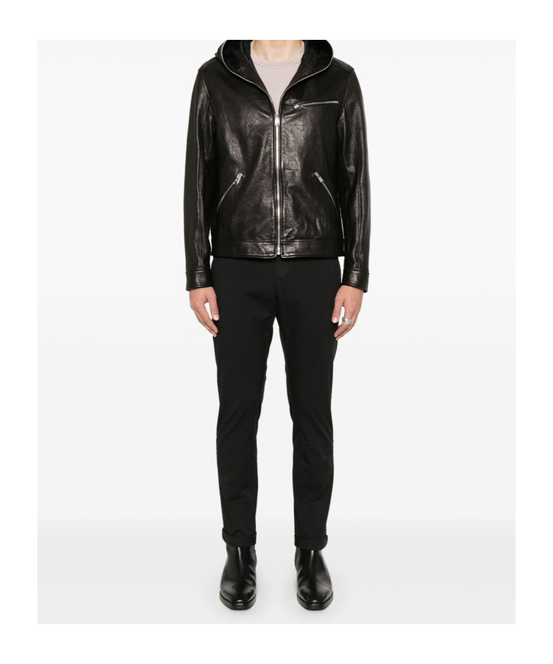 Dondup Trousers Featuring Belt Loops And Pockets In Black