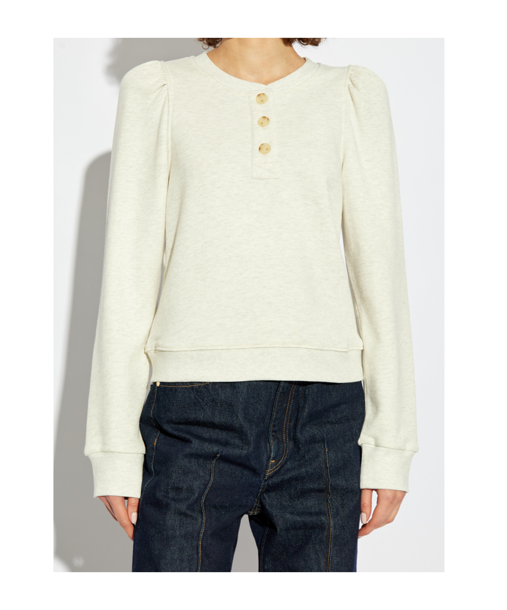 Ulla Johnson Long-sleeved Top In White