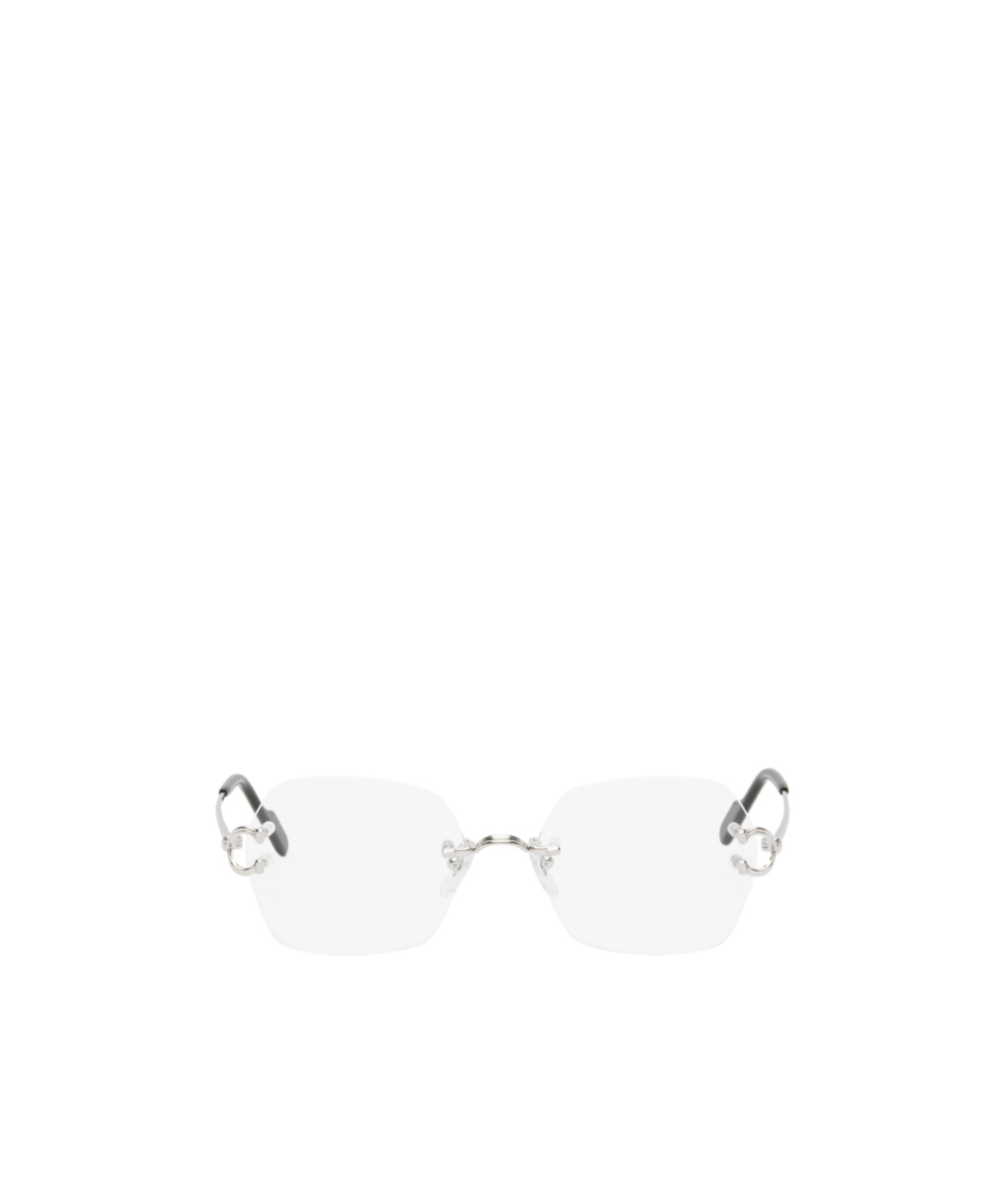 Cartier Signature C De  Glasses In Silver