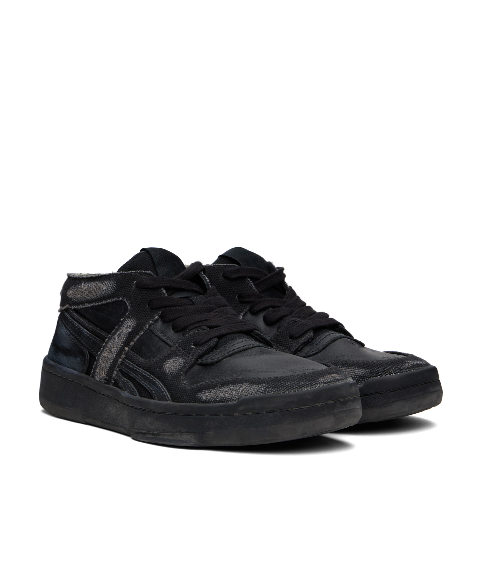 Hed Mayner Black Reebok Classics Edition Bb5600 Cut Sneakers In Black
