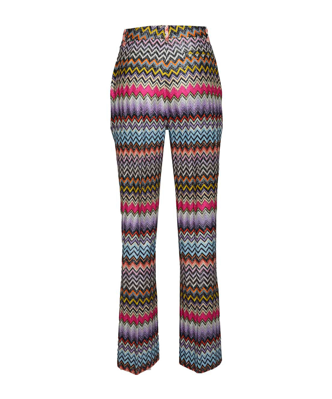 Shop Missoni Capri Bootcut Tailored Trousers In Multicolor