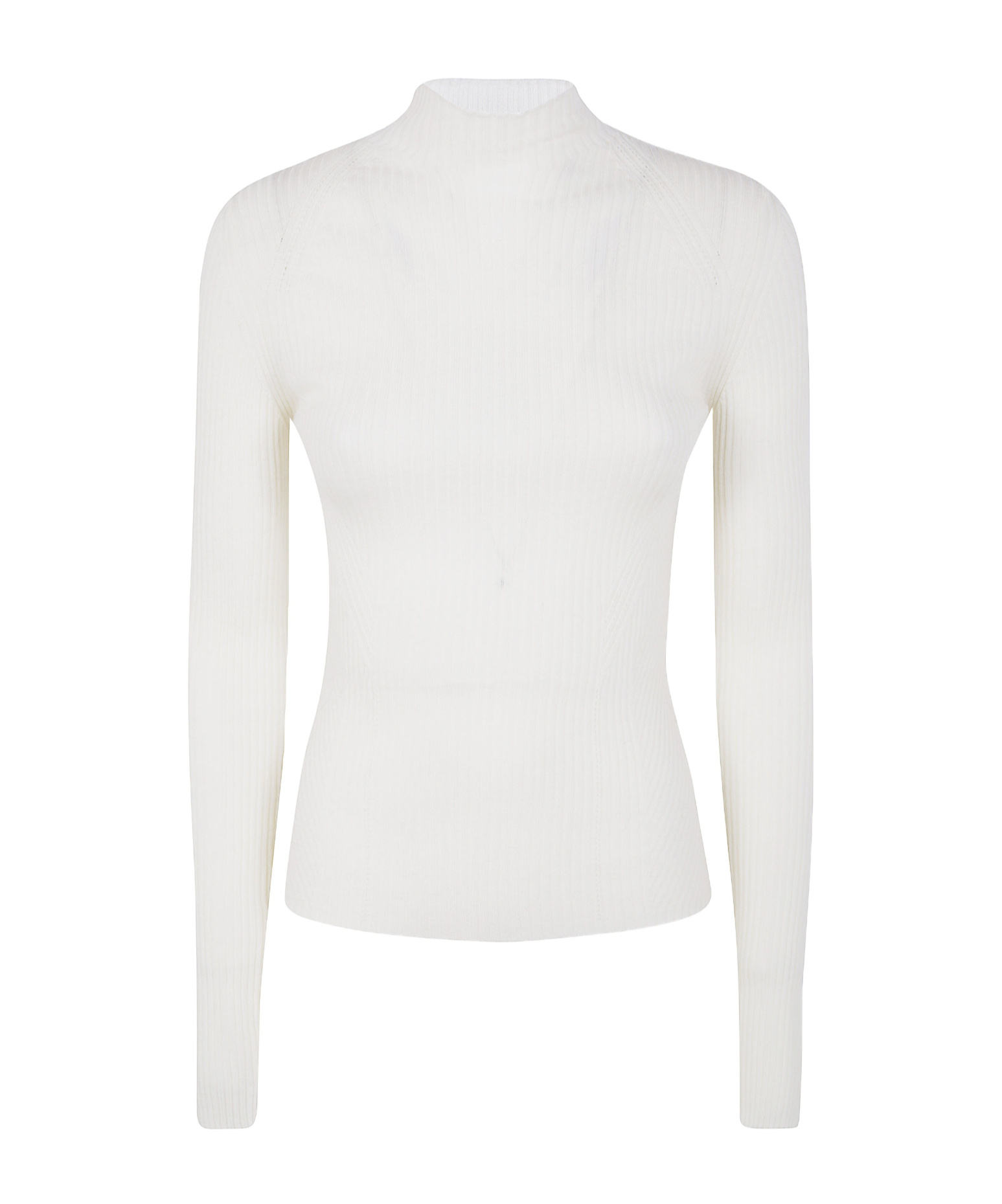 Twinset Twin-set Turtle Neck Sweater In White