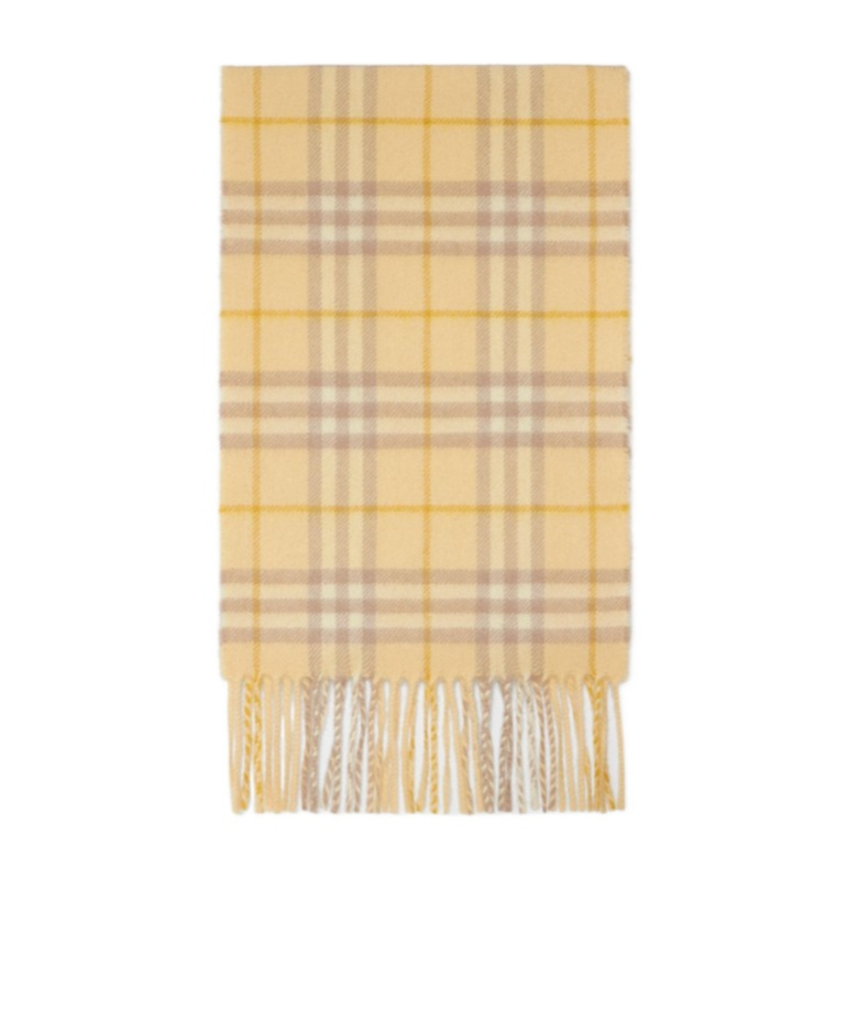 Burberry Check Cashmere Scarf