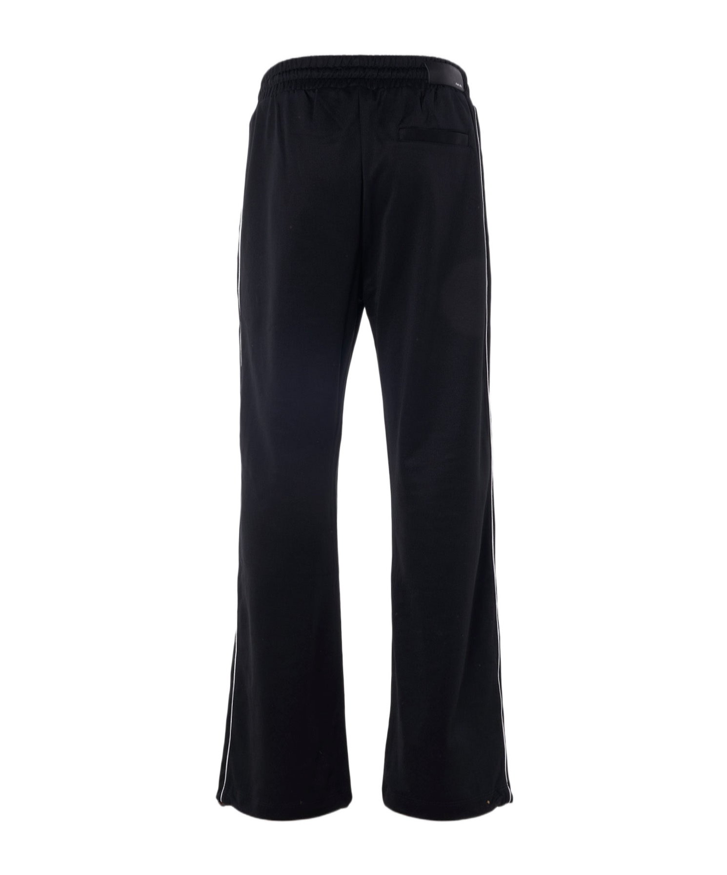 Amiri Contrast-trim Drawstring Track Pants In Black