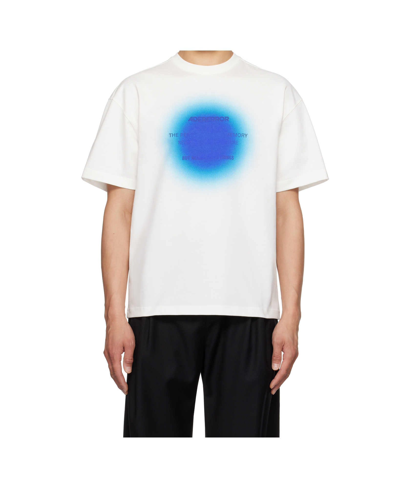 Ader Error White Eternity Product. 46 T-shirt In White