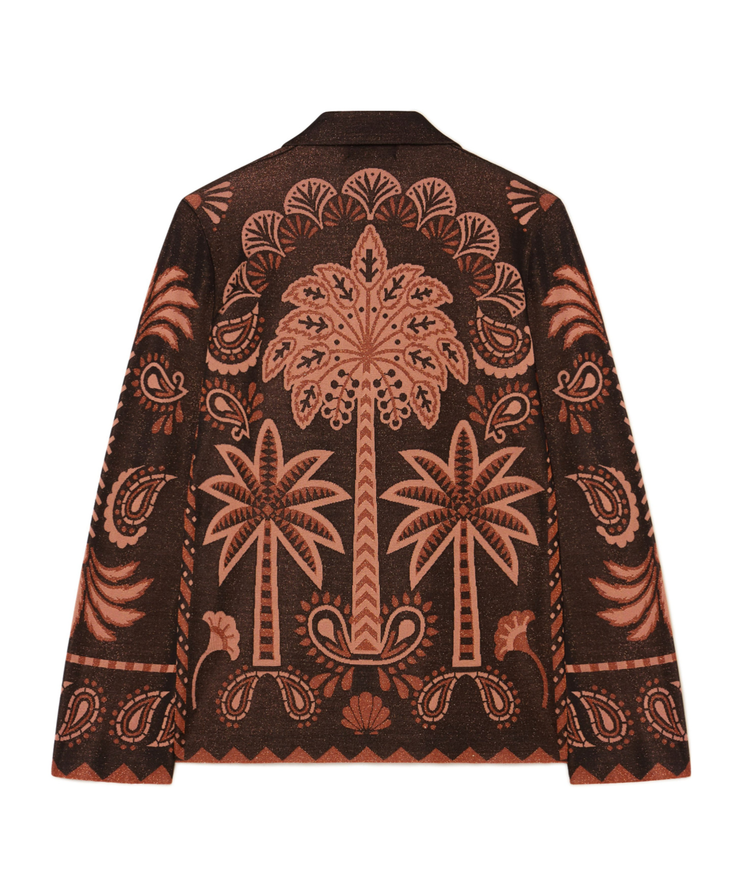 Alanui Wild Wonder Shirt In Brown