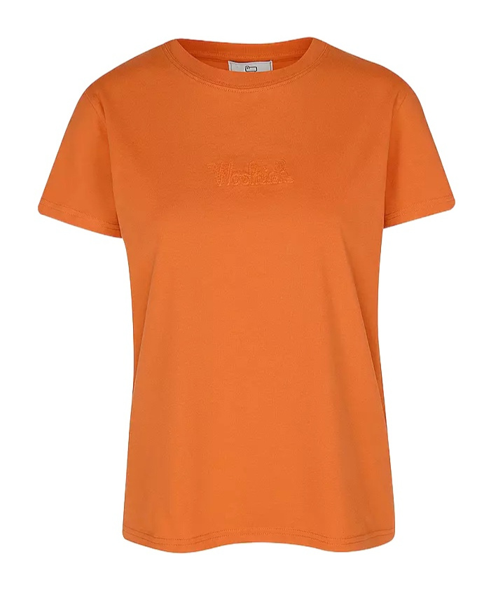 Woolrich Logo-embroidered Cotton T-shirt