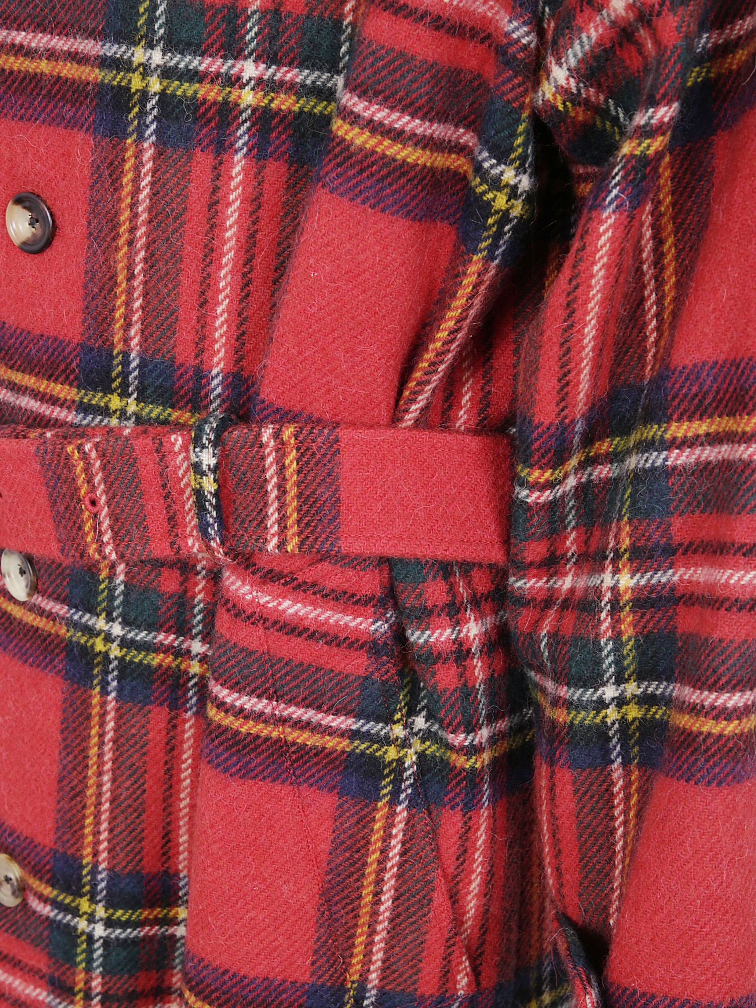 Polo Ralph Lauren Balm Single Breasted Top Coat Clothing In Red