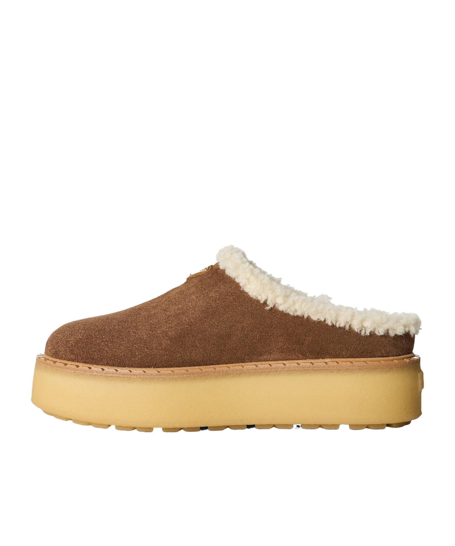 Prada Simple Mules In Nude