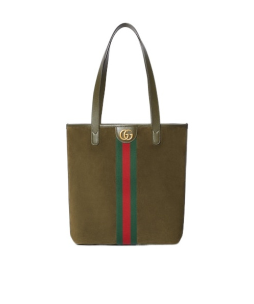 Gucci Ophidia Medium Tote Bag In Green