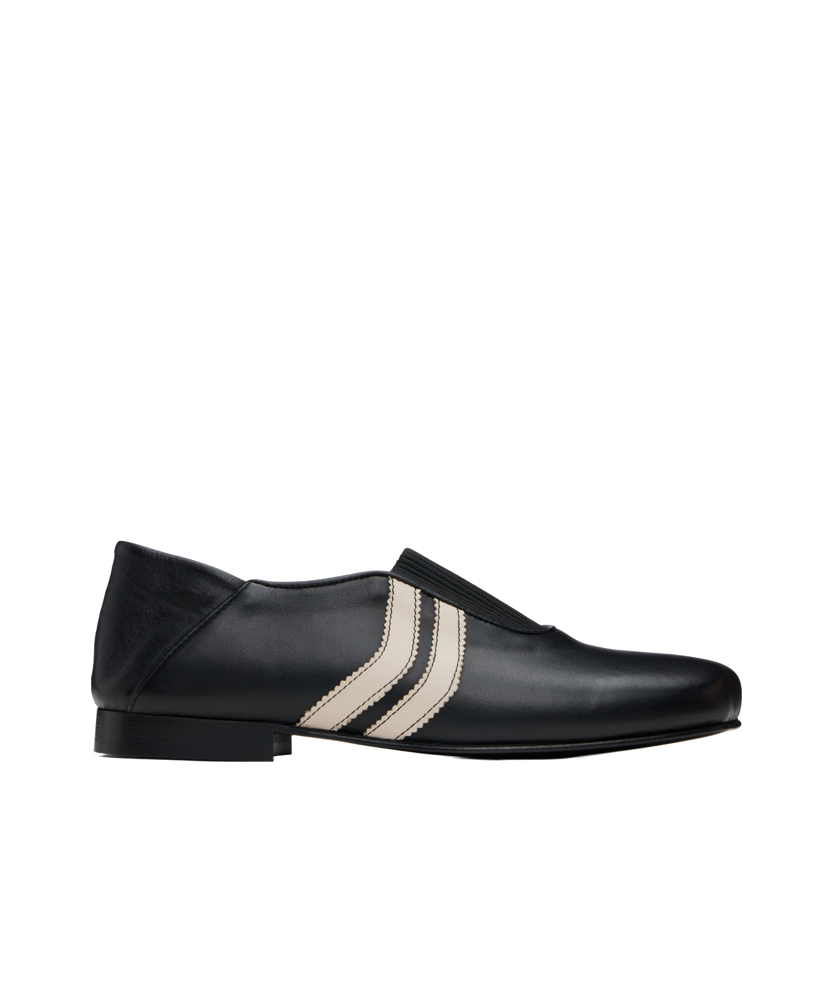 Egonlab Ballerina 2 Straps Loafers In Black