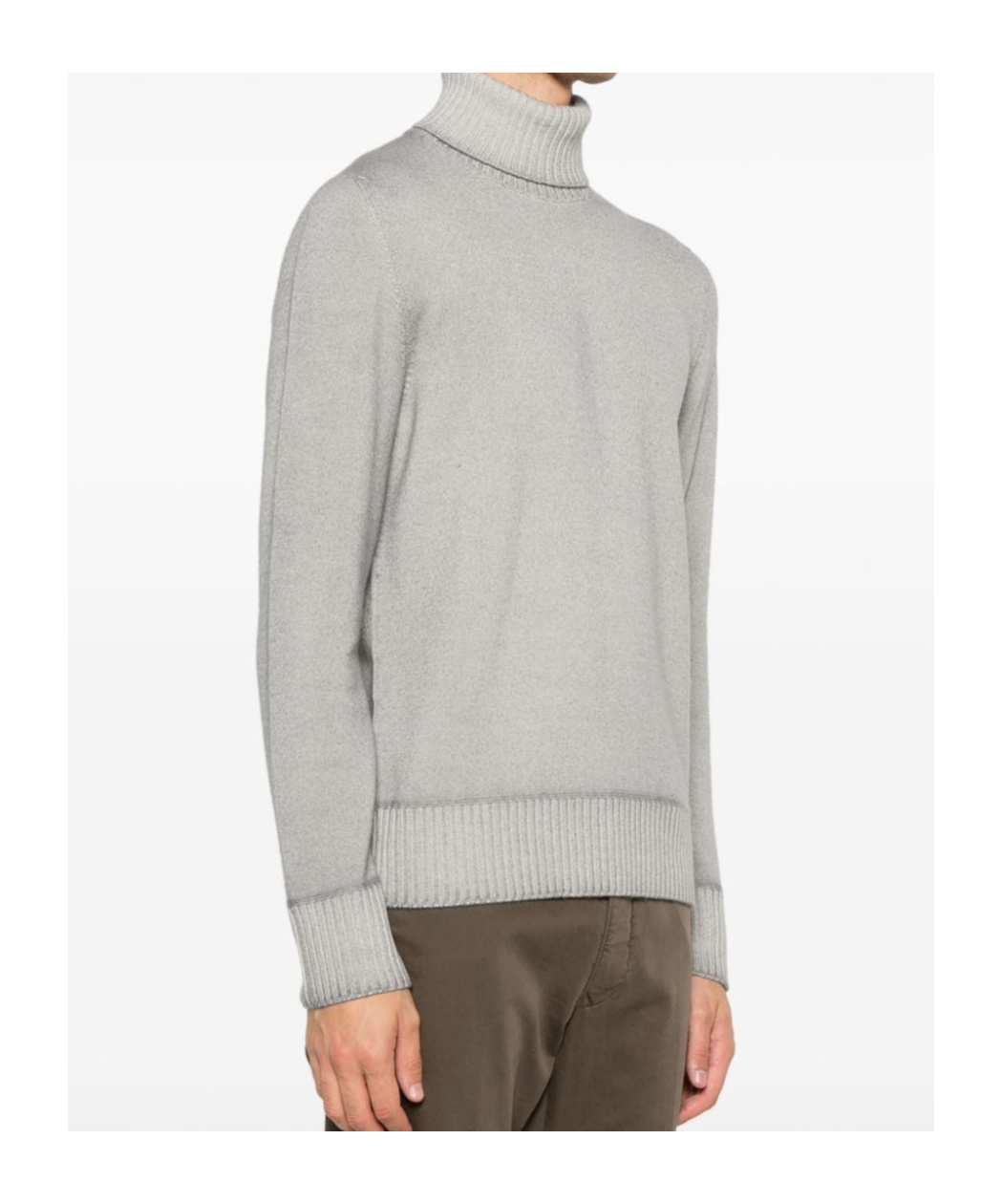 Drumohr Turtleneck Sweater In Gray
