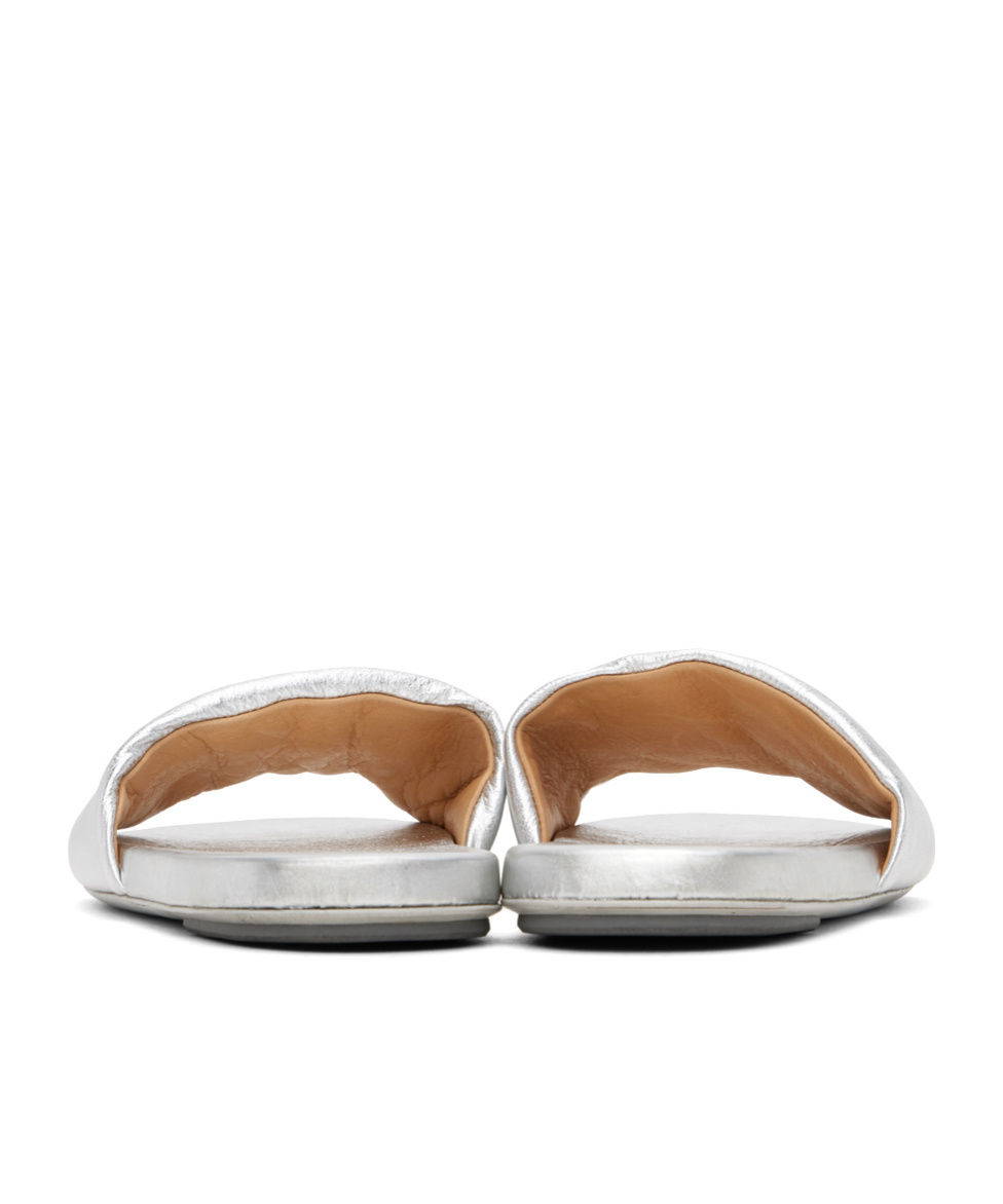Marsèll Silver Spanciata Sandals In White