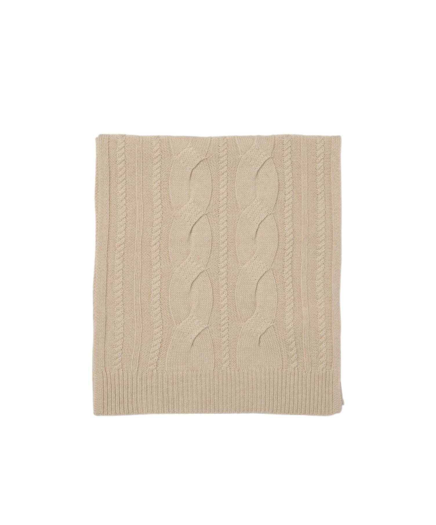 Max Mara Solid Color Scarf In Brown