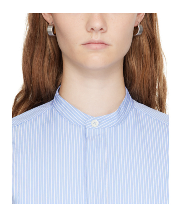 Jil Sander Loop Earrings In White