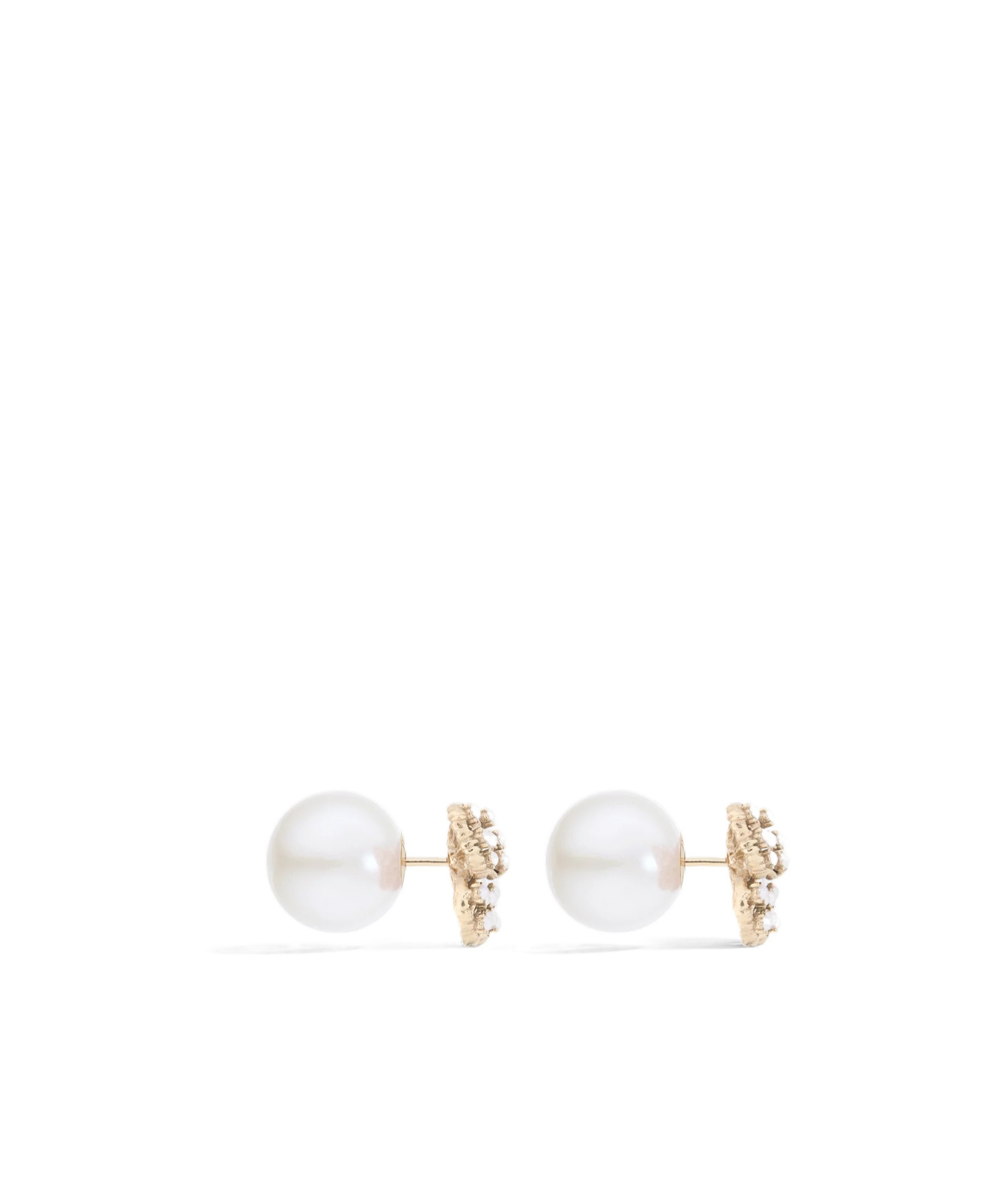 Dior Tribales Earrings In White