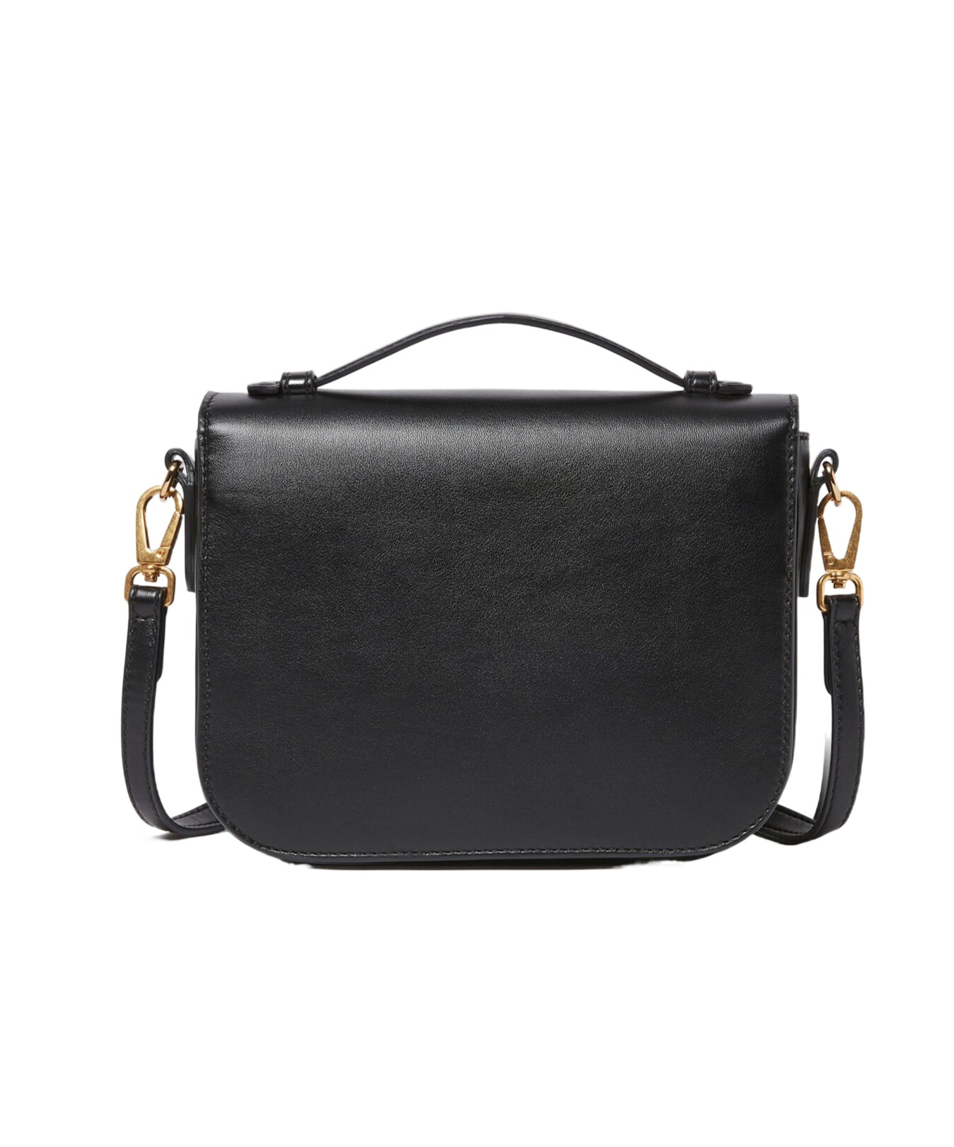 Stella Mccartney Flip Shoulder Bag In Black