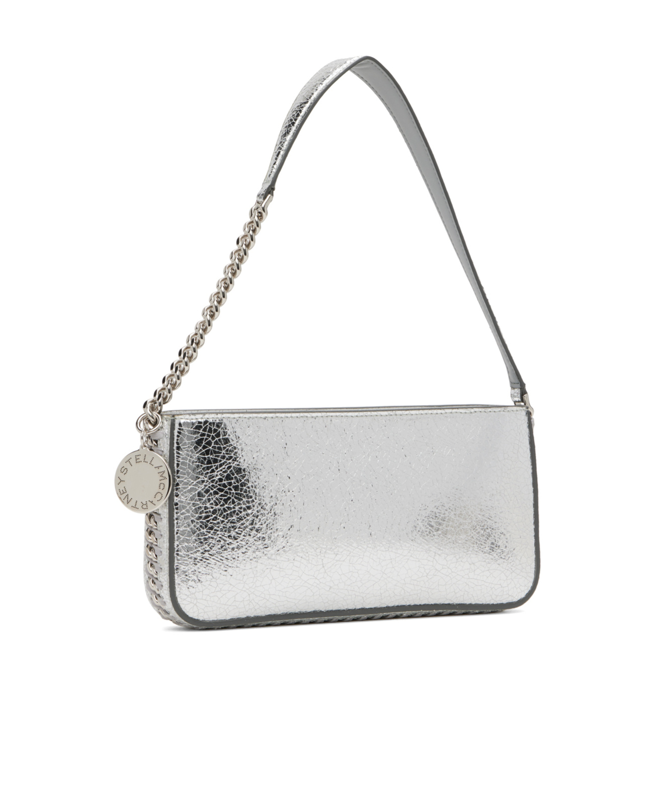 Stella Mccartney Single Handle Shoulder Bag In Gray