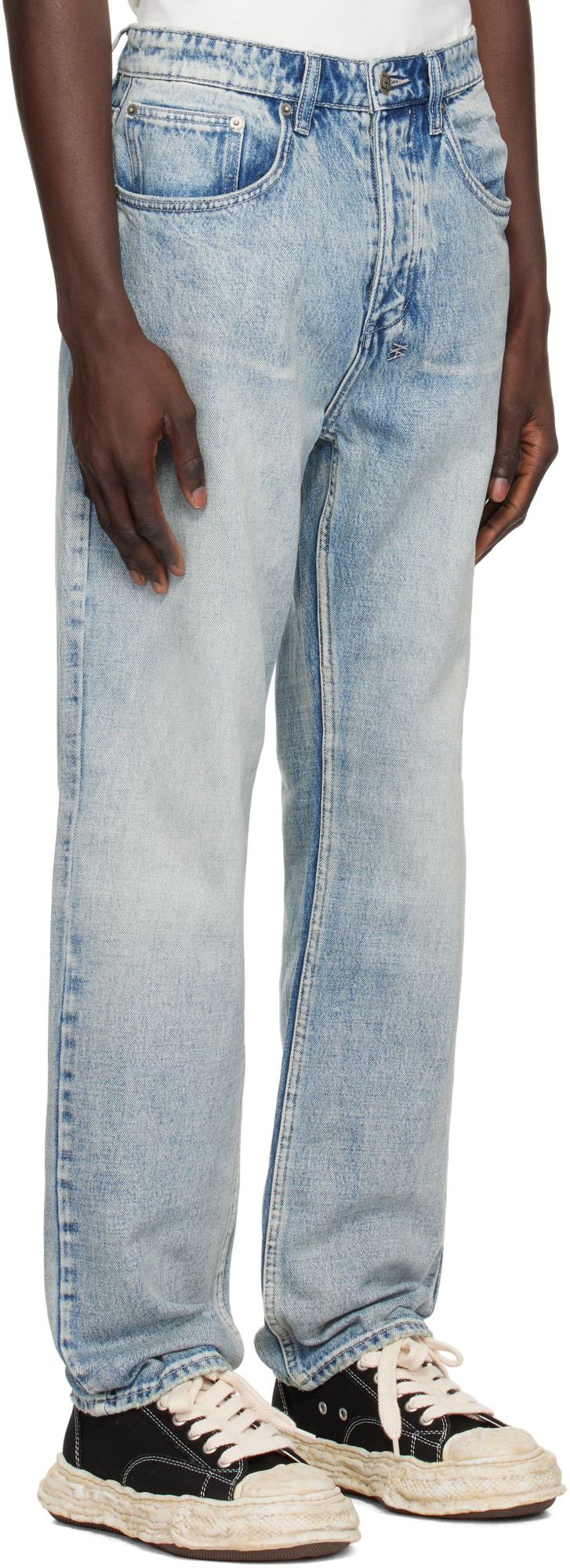 Shop Ksubi Anti K Punk Jeans In Gray